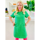 Green Tweed Kury Dress