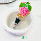 (21 Styles) Hand Painted SC Oyster Shell Wine Stoppers