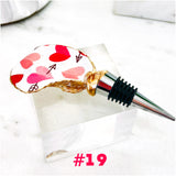 (21 Styles) Hand Painted SC Oyster Shell Wine Stoppers