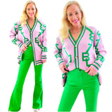 Green Twill Denim Mila Jeans