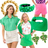 Gold Plated Handmade Earrings & Bracelets