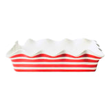 Ruffled Ceramic Serving Pieces