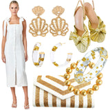 Gold Plated Handmade Earrings & Bracelets