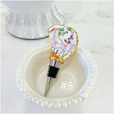 (21 Styles) Hand Painted SC Oyster Shell Wine Stoppers