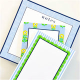 Spring Hued 40 Pack Paper Napkins & 100 Page Notepads