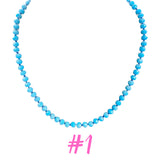 (7 Colors) Handmade Neon Crystal Candy Necklaces