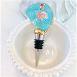 (21 Styles) Hand Painted SC Oyster Shell Wine Stoppers