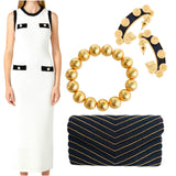 Gold Plated Handmade Earrings & Bracelets