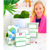 Spring Hued 40 Pack Paper Napkins & 100 Page Notepads