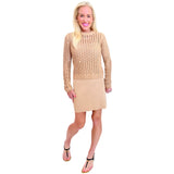 Subtle Sequin & Fine Knit Thalia Sweater
