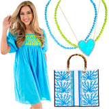 (7 Colors) Handmade Neon Crystal Candy Necklaces