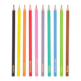 Colored Pencil Set, Grocery Notepad & Strawberry Spiral Notebook