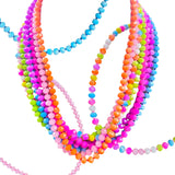 (7 Colors) Handmade Neon Crystal Candy Necklaces