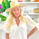 Palm Frond Sunshine Hat, Handmade in Guatemala