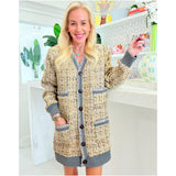 Metallic Boucle Tweed Asha Jacket (or Dress!)