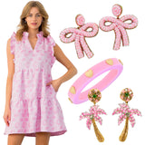 Gold Plated Handmade Earrings & Bracelets