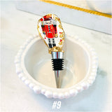 (21 Styles) Hand Painted SC Oyster Shell Wine Stoppers