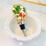 (21 Styles) Hand Painted SC Oyster Shell Wine Stoppers