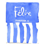 Destination Watercolor Matchbook Art in Floating Acrylic Frame - 44 DESTINATIONS!