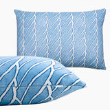 Handcrafted 16x24 Ocean Wave Pillow
