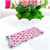 Sabrina Block Print Tablecloth, Table Runner, Placemats, Napkins & Tea Towels