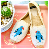 (23 Styles) Custom Hand Beaded Espadrilles + a DESIGN YOUR OWN!