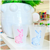 (26 Styles) Set of 10 16oz Frosted Reusable Cups + Design Your Own Bulk Option