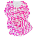 Pink Poodle Pups Pima Cotton PJ Set (sold together)