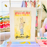 Destination Watercolor Matchbook Art in Floating Acrylic Frame - 44 DESTINATIONS!