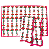 Eugenie Tablecloths, Placemats & Scalloped Dinner Napkins