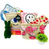 Needlepoint “Love Is Love Is Love” Pillow with Velvet Back