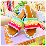 Custom Made to Order Hand Beaded Sandals - 9 STYLES!