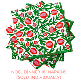 Noel Quilted Placemats, Dinner Napkins, Coasters & Tablecloths