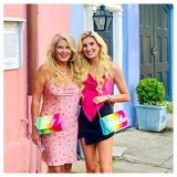 Hand Beaded Name Bags in 2 Styles with Optional Chain