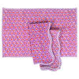 Ambroeus Towels, Placemats, Scalloped Dinner Napkins & Tablecloth