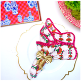 Eugenie Tablecloths, Placemats & Scalloped Dinner Napkins