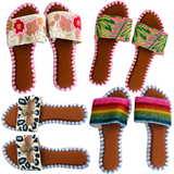 Custom Made to Order Hand Beaded Sandals - 9 STYLES!