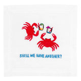 (23 Styles) Hand Embroidered Cocktail Napkins (fab gift!)