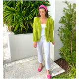 Pink Leather Foldable Sandring Flats with Double Cushion Insole & Travel Purse, made in London