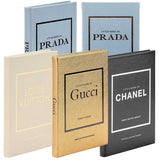 Historical Monographs of Iconic Fashion Houses, Bound by Hand in LEATHER