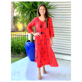 Aspiga Organic Cotton Embroidered Willow Dress