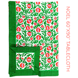 Noel Quilted Placemats, Dinner Napkins, Coasters & Tablecloths