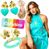 Hand Beaded Matte Rainbow or Lips Bag with Optional Shoulder Chain