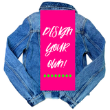 (20 Styles) Hand Beaded Custom Denim Jackets