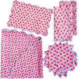 Sabrina Block Print Tablecloth, Table Runner, Placemats, Napkins & Tea Towels