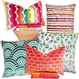Handcrafted Velvet Pillows in 4 Styles