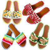 Custom Made to Order Hand Beaded Sandals - 9 STYLES!