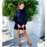 Handmade Silk Velvet Pink & Red Dolly Bag & π Brooke Bag, Handmade in Turkey