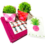 Eugenie Tablecloths, Placemats & Scalloped Dinner Napkins