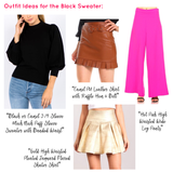Hot Pink High Waisted Wide Leg Pants with Side Zip